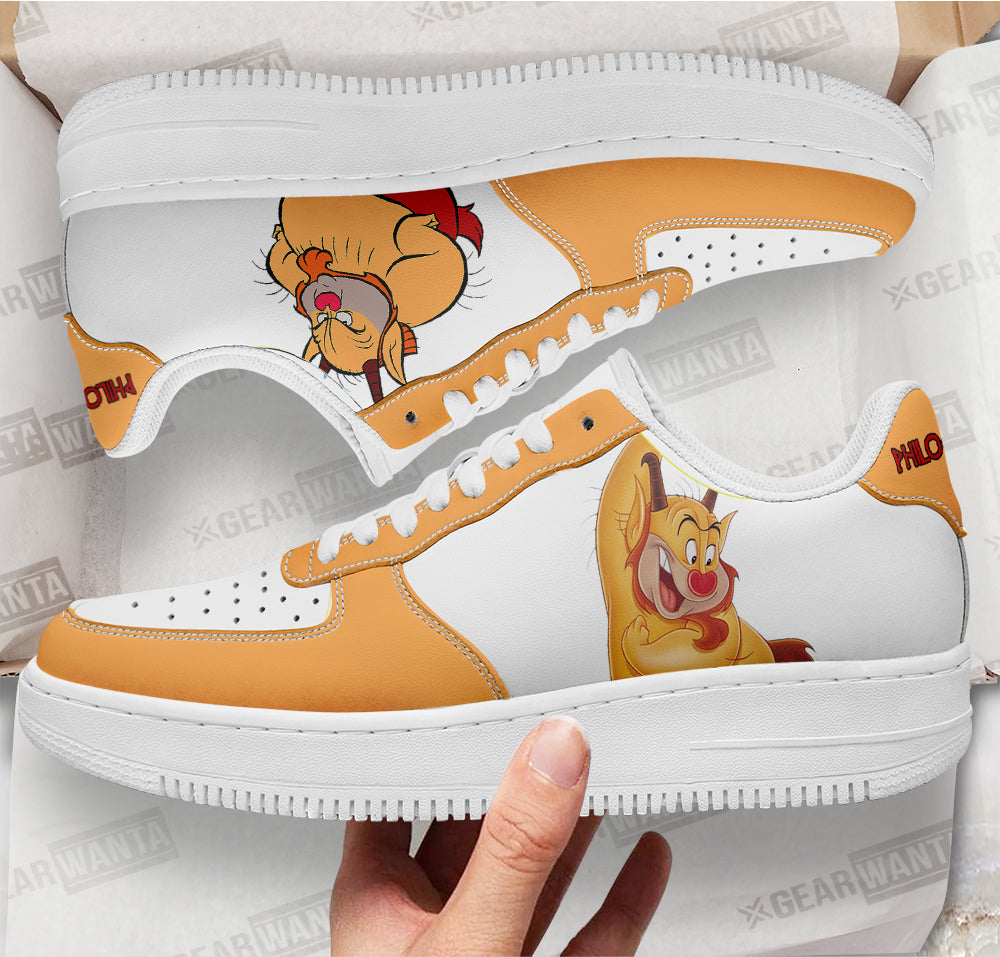 Philoctetes Hercules Custom Air Sneakers