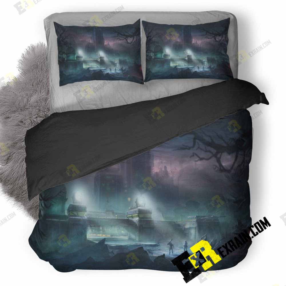 Phoenix Point Game Art Hn 3D Customized Duvet Cover Bedding Set
