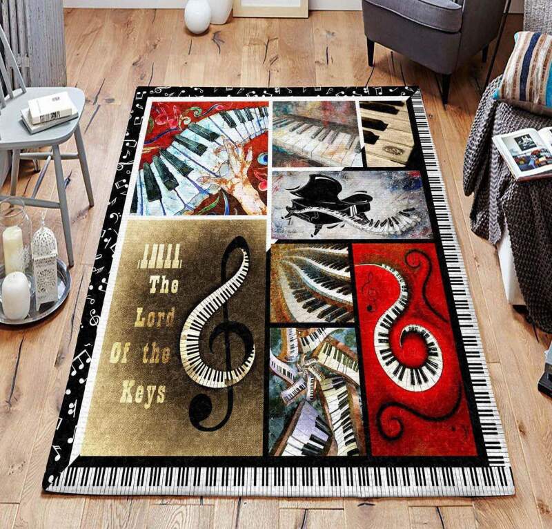 Piano Gs Rectangle Rug