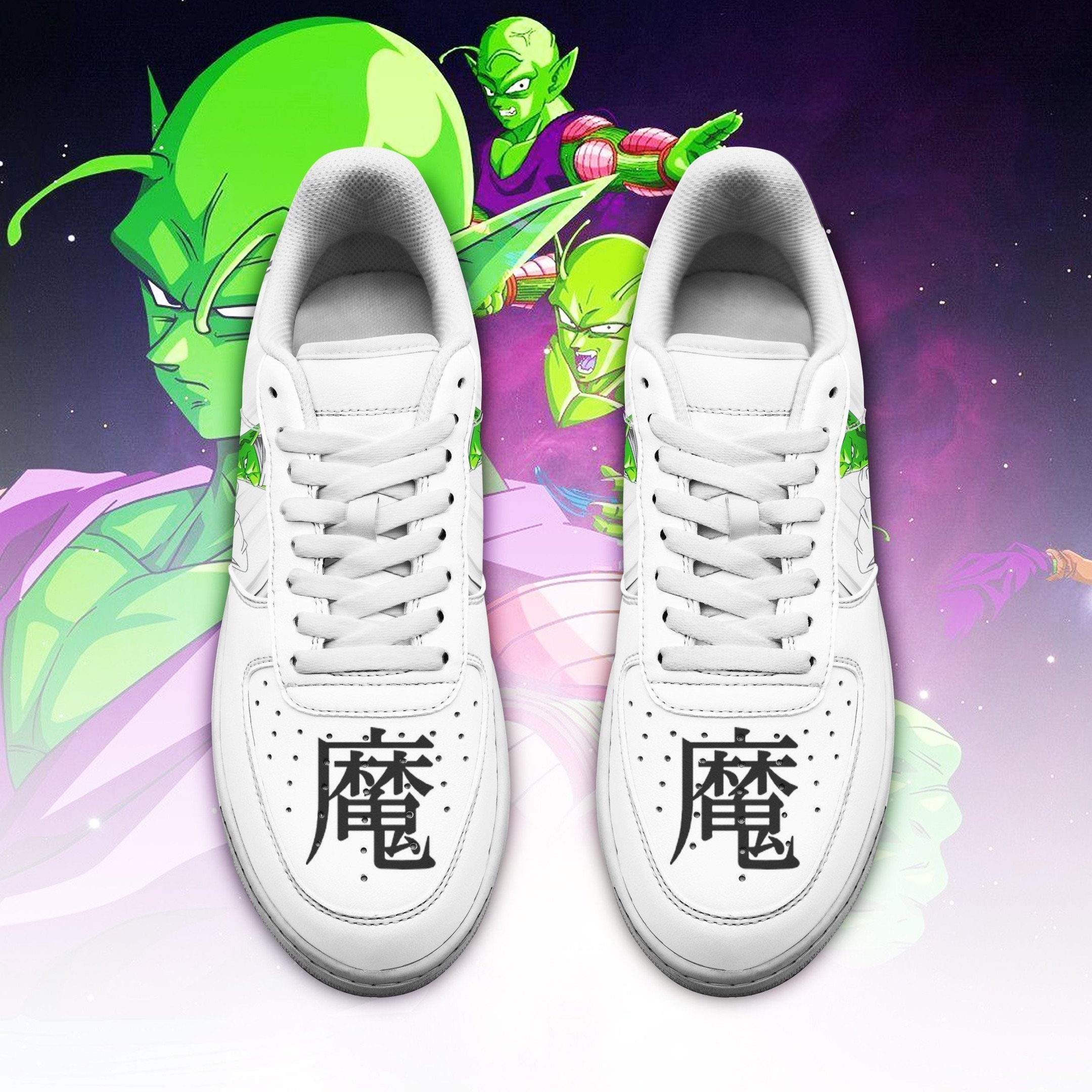 Piccolo Air Sneakers Custom Anime Dragon Ball Shoes Simple Style