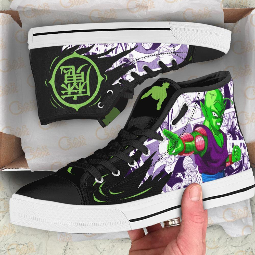 Piccolo High Top Shoes Custom Manga Anime Dragon Ball Sneakers