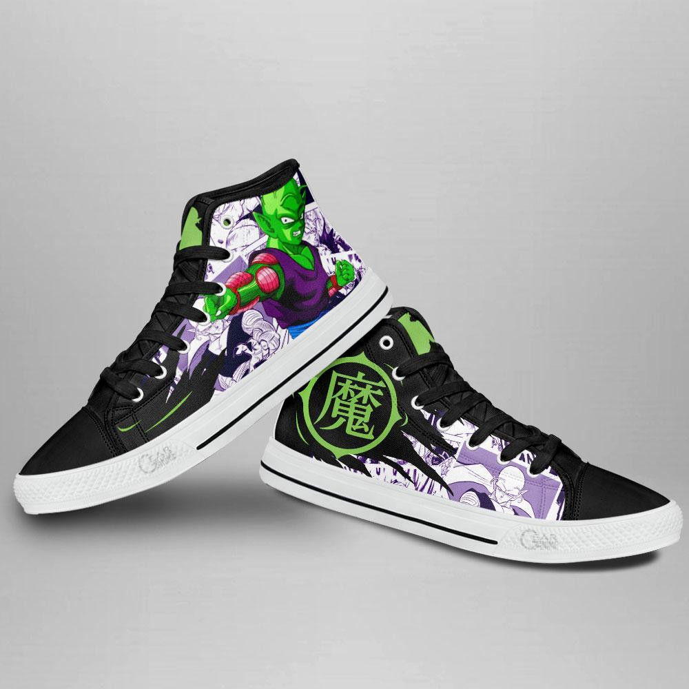 Piccolo High Top Shoes Custom Manga Anime Dragon Ball Sneakers