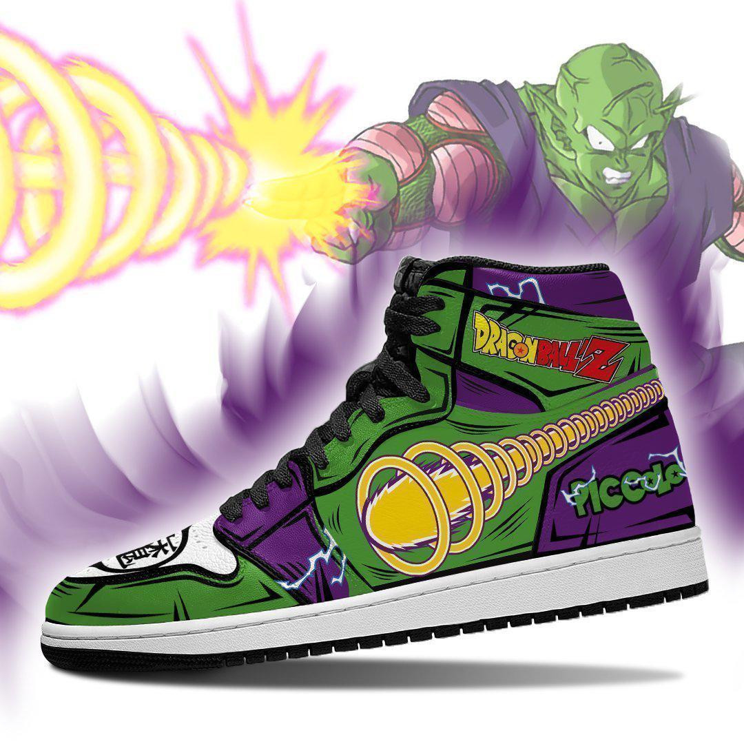 Piccolo JD1s Sneakers Anime Dragon Ball Shoes For Fan, Air Jordan Hightop