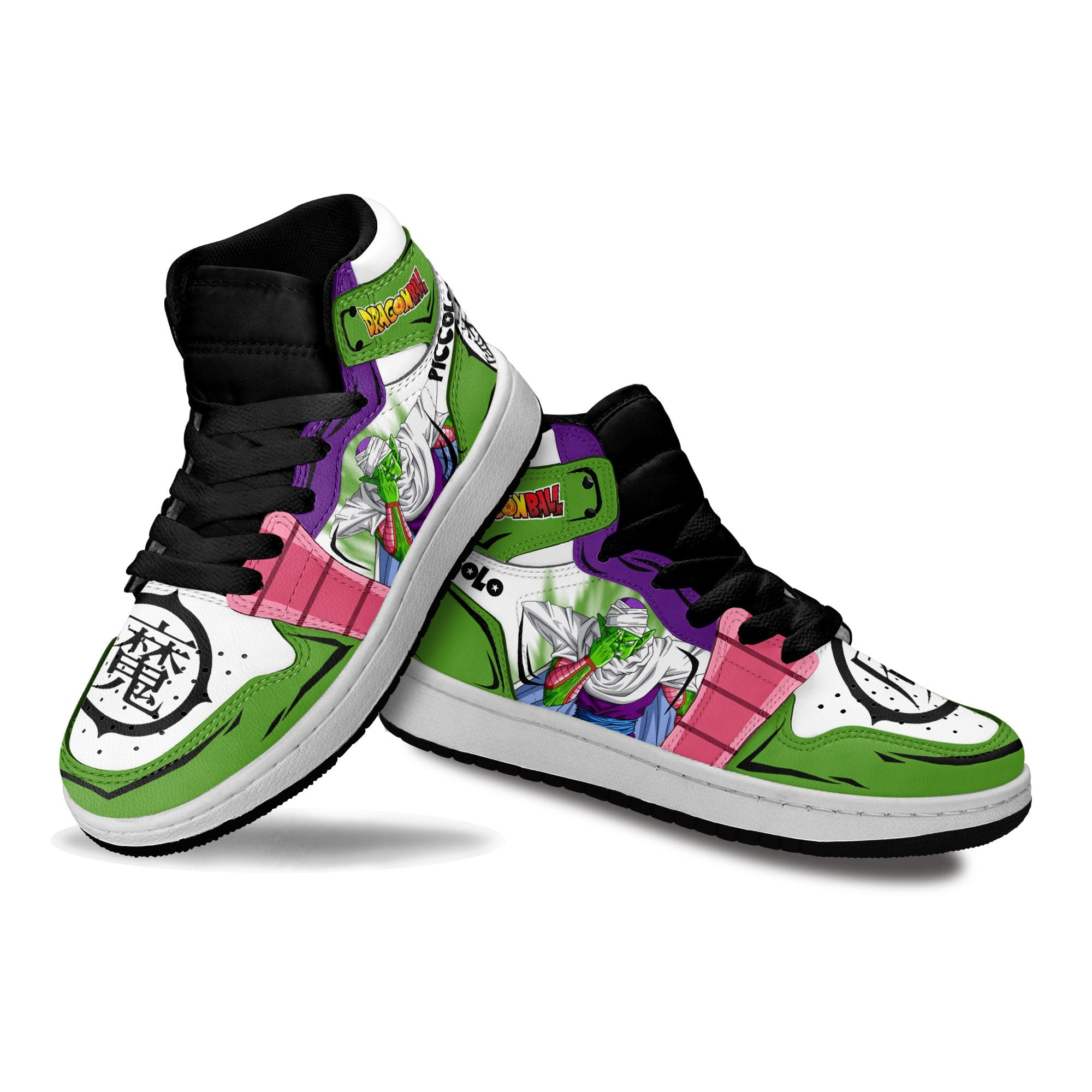 Piccolo Kids Sneakers Custom Anime Dragon Ball Shoes For Kids