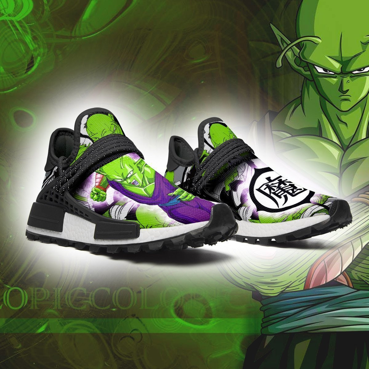 Piccolo Shoes Symbol Dragon Ball Anime Sneakers, NMD Shoes