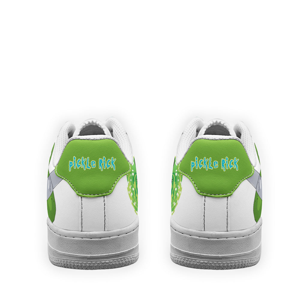 Pickle Rick Rick and Morty Custom Air Sneakers