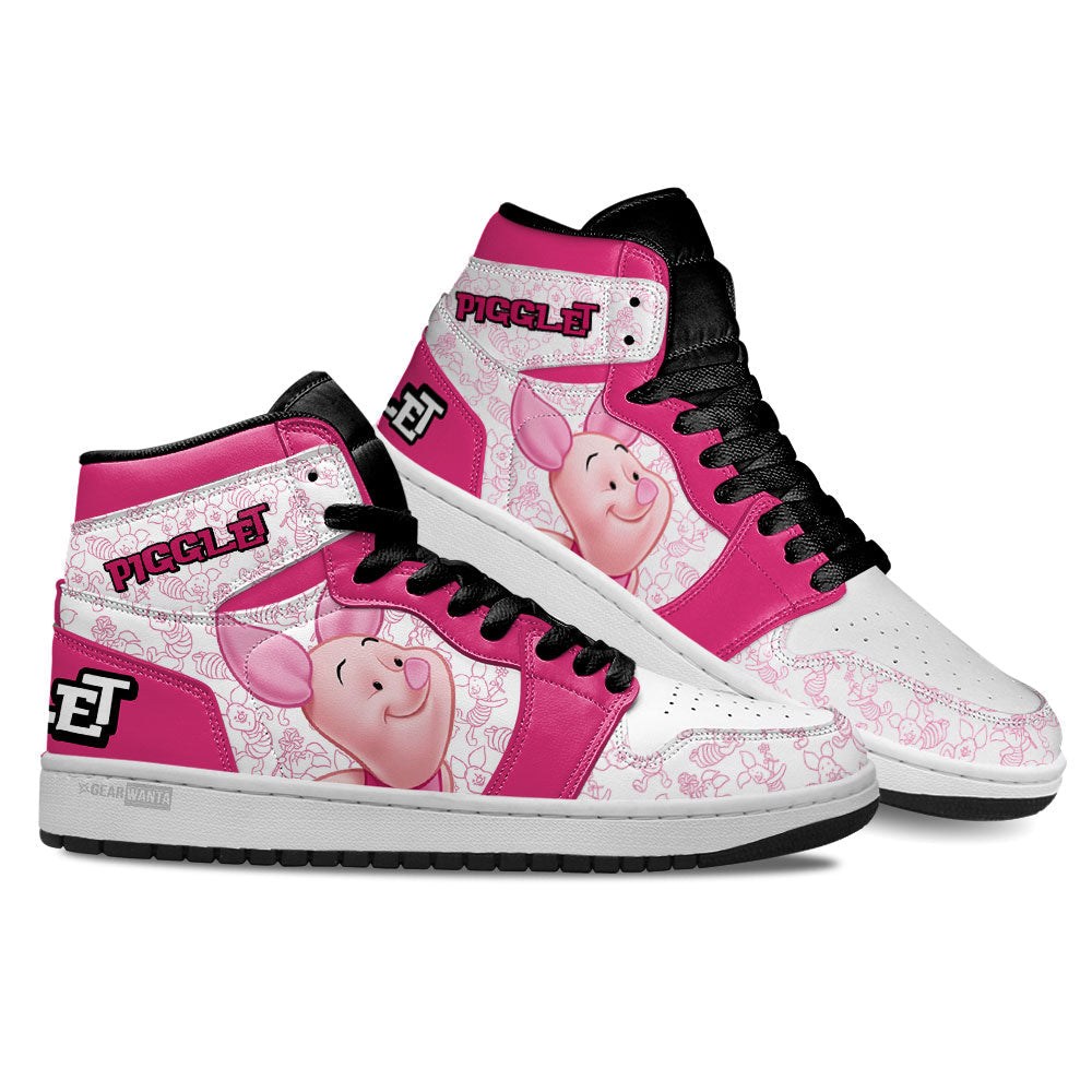 Pigglet J1 Shoes For Cartoon Fans Sneakers, Air Jordan Hightop