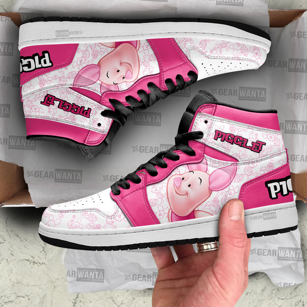 Pigglet J1 Shoes For Cartoon Fans Sneakers, Air Jordan Hightop
