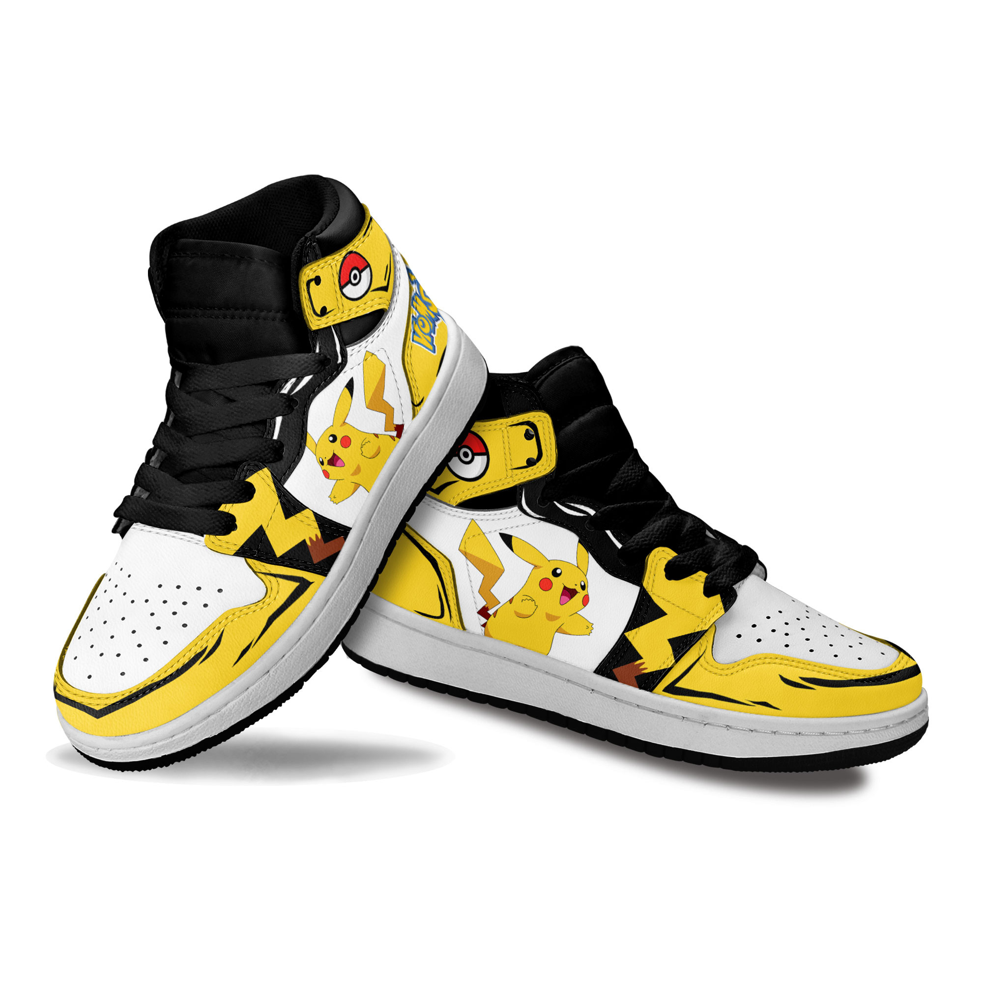 Pikachu Kids Sneakers Custom Pokemon Anime Shoes For Kids