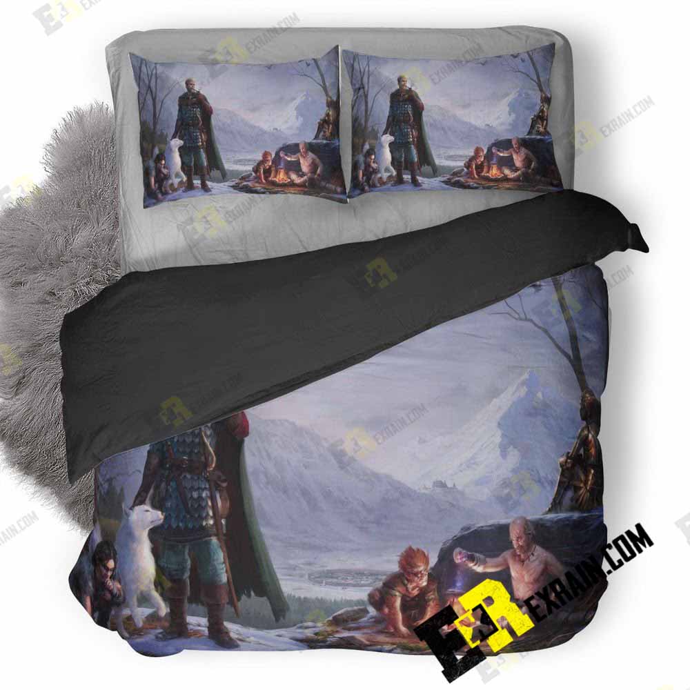 Pillars Of Eternity Deadfire Key Art 99 3D Customized Duvet Cover Bedding Set