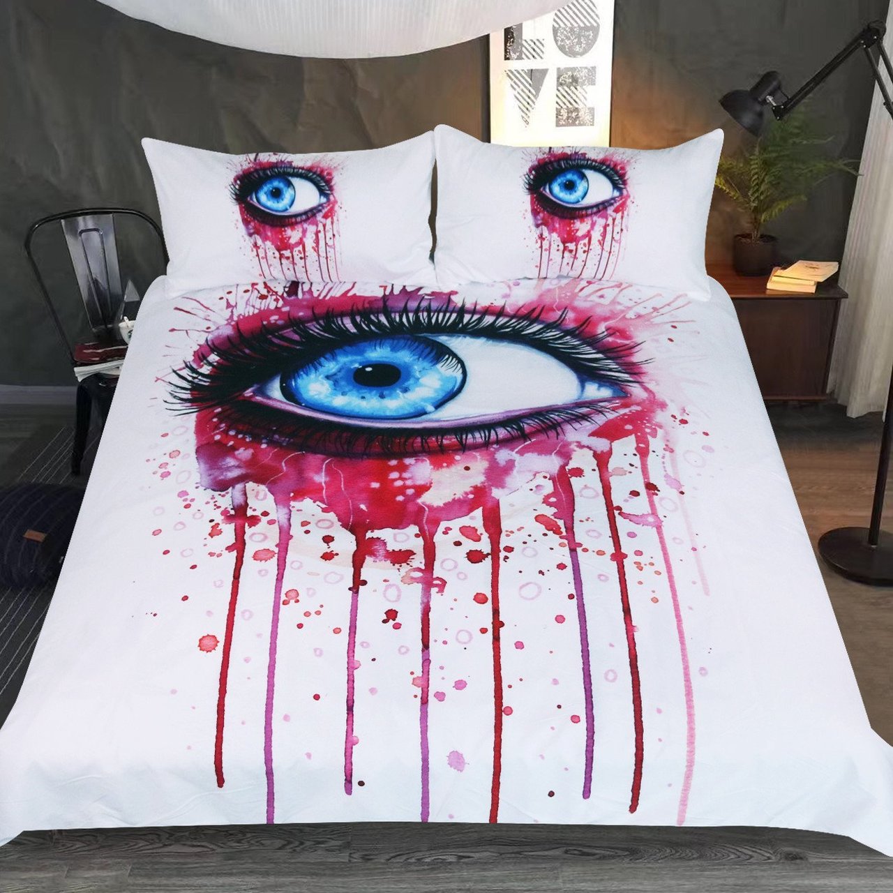 Pink By Pixie Cold Art 3D Customized Duvet Cover Bedding Set