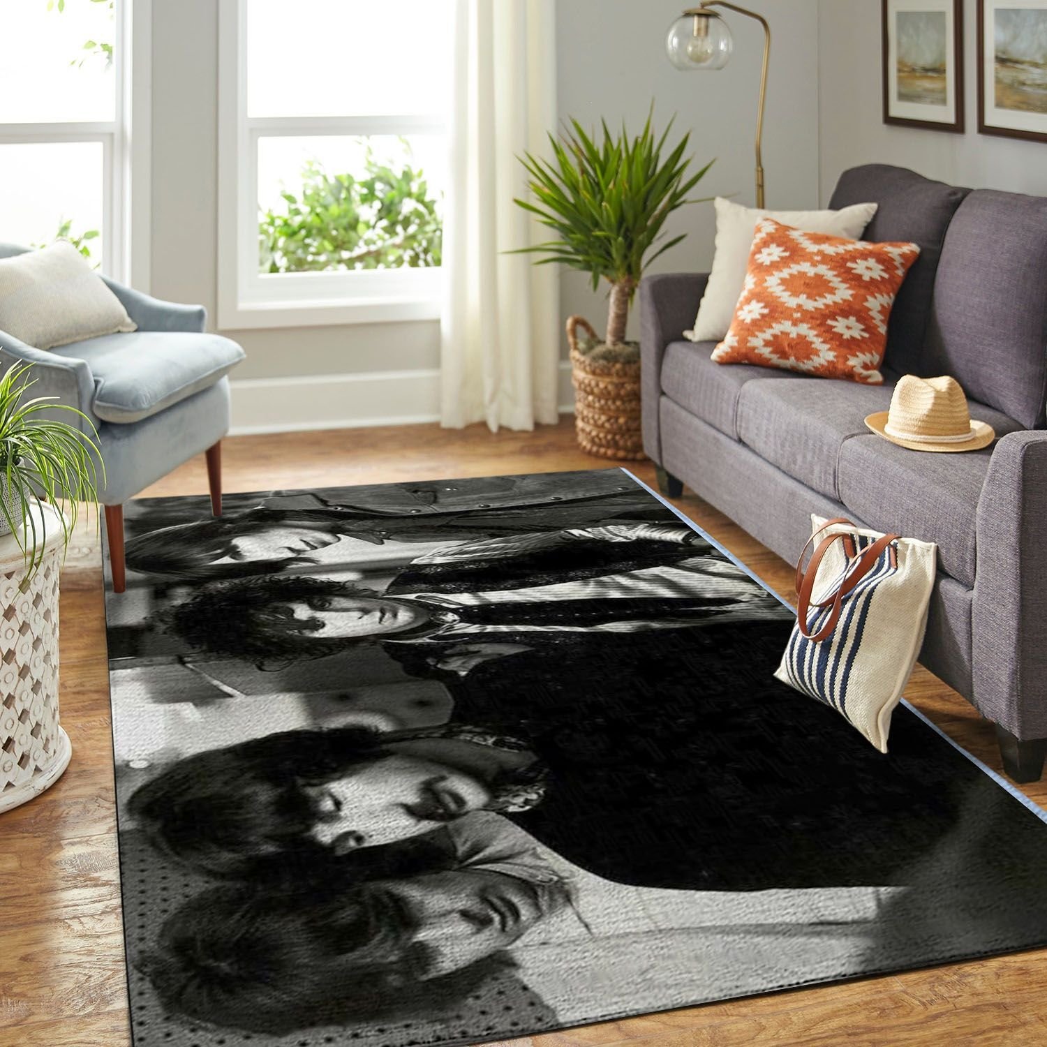 Pink Floyd-legend Band Living Room Area Rectangle Rug