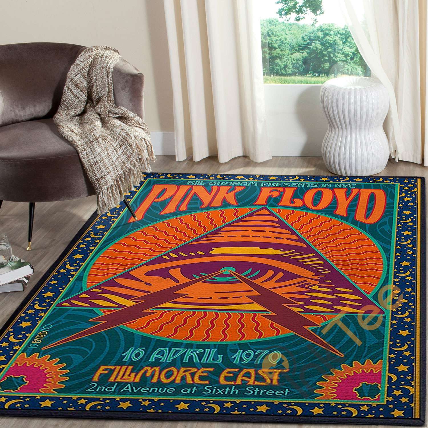 Pink Floyd Dark Side Of The Moon Rectangle Rug