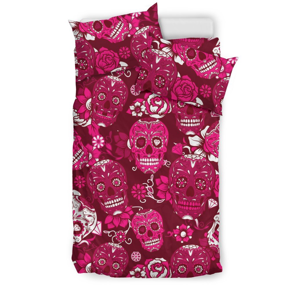 Pinkugarkull 3D Customized Duvet Cover Bedding Set