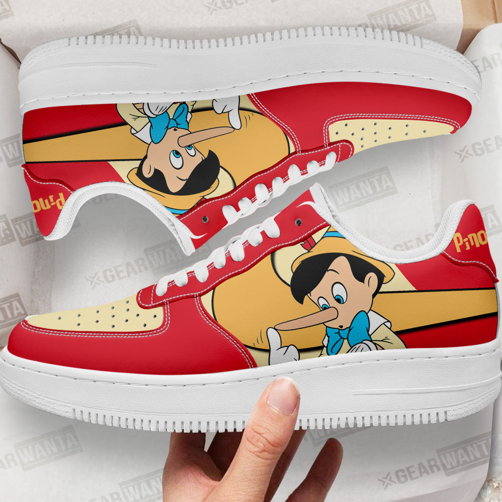 Pinocchio Custom Cartoon Air Sneakers