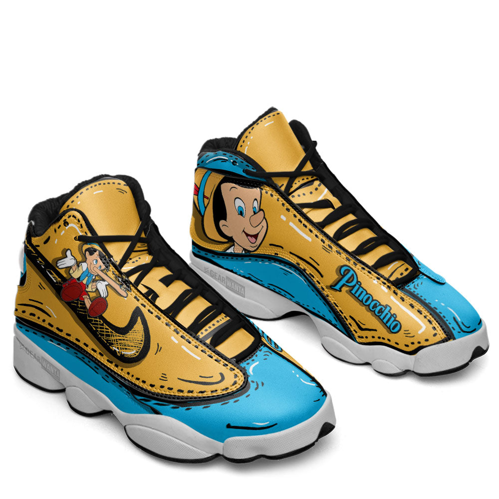 Pinocchio JD13 Sneakers Comic Style Custom Shoes