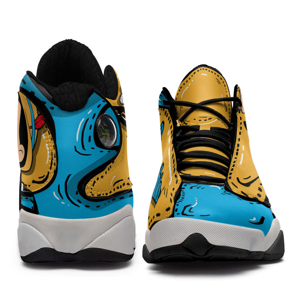 Pinocchio JD13 Sneakers Comic Style Custom Shoes