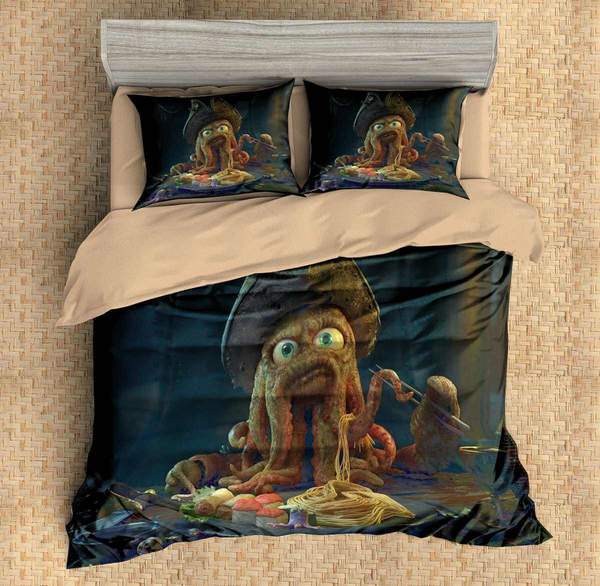 Pirates Of The Caribbean 3D Customized Duvet Cover Bedding Set