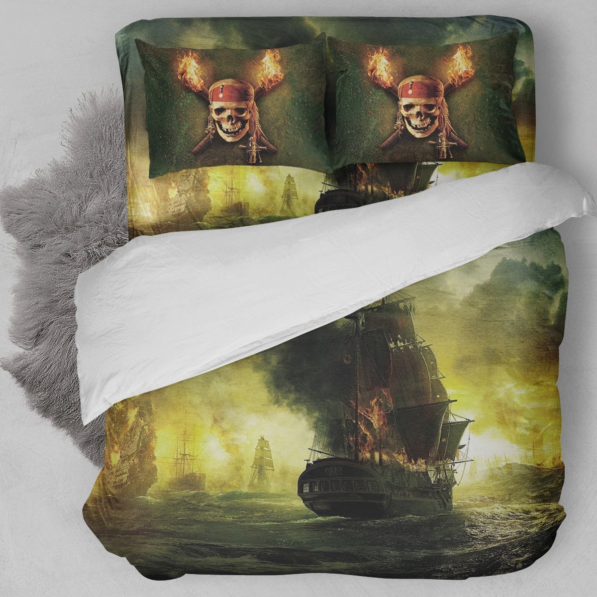 Pirates Of The Caribbean A Duvet Cover Bedding Set
