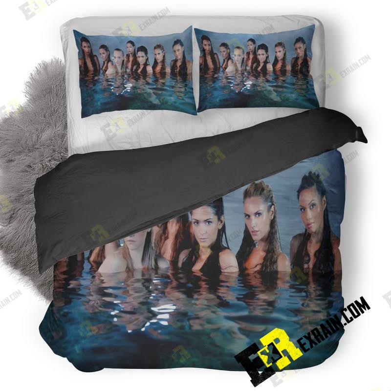Pirates Of The Caribbean Mermaids 3D Customized Duvet Cover Bedding Set