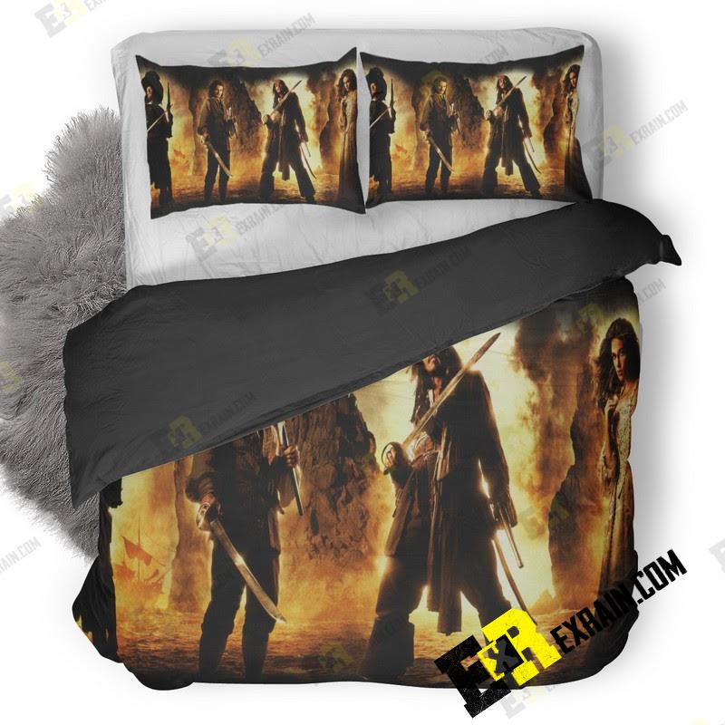 Pirates Of The Caribbean V2 3D Customized Duvet Cover Bedding Set