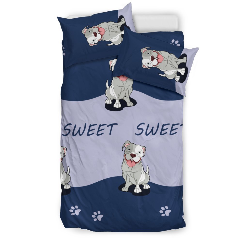 Pit Bull Weet Gearwanta 3D Customized Duvet Cover Bedding Set