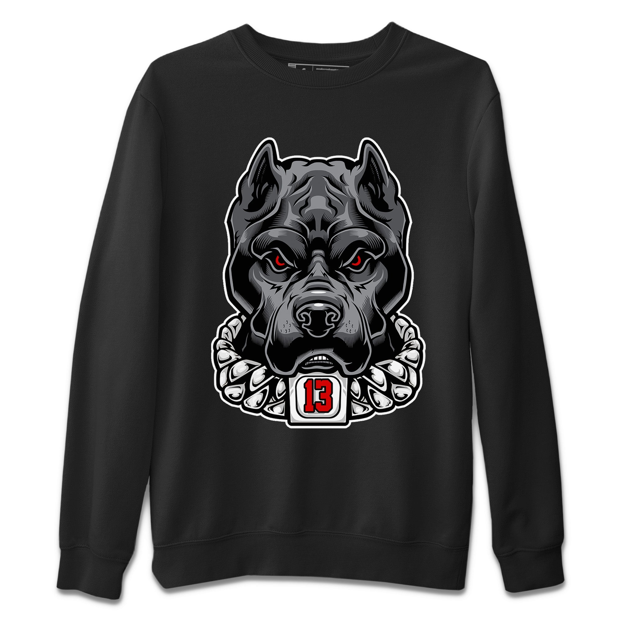 Pitbull Unisex Sweater – Air Jordan 13 Black Flint, Sneakers Matching Sweater