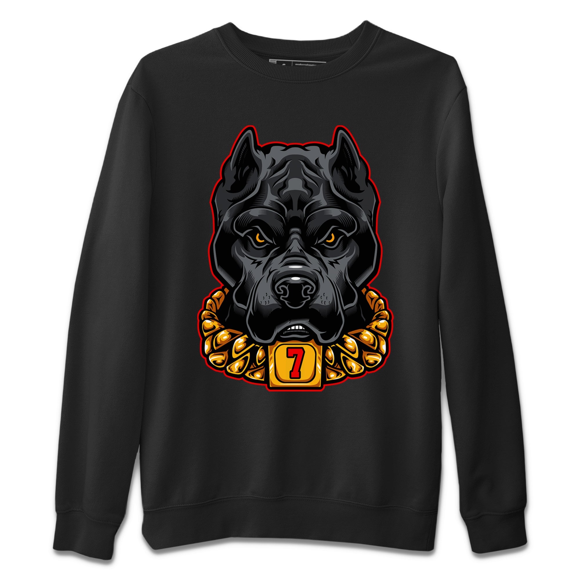 Pitbull Unisex Sweater – Air Jordan 7 Citrus, Sneakers Matching Sweater