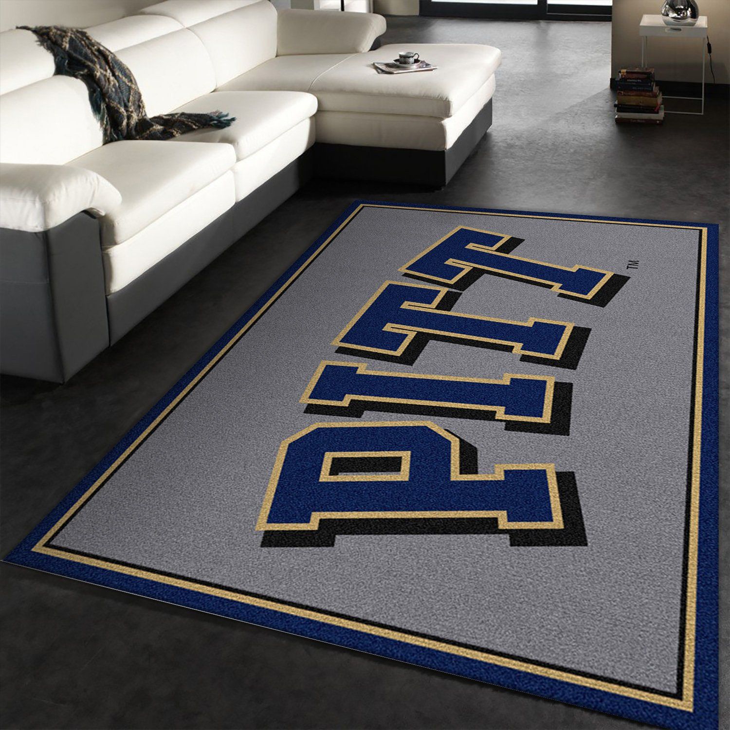 Pitt Panthers Rectangle Rug – Custom Size And Printing