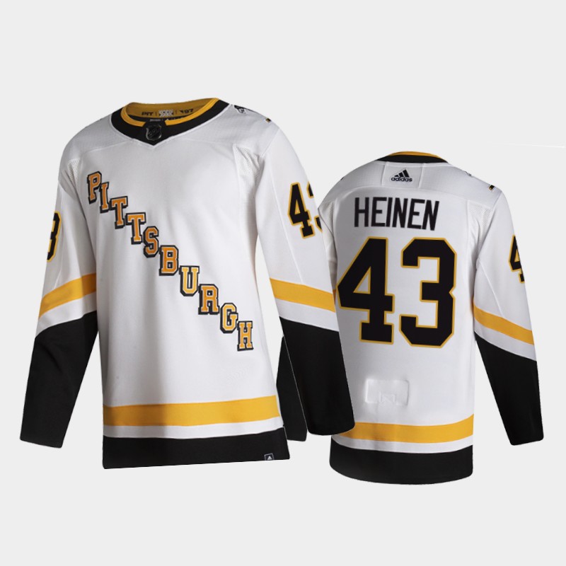 Pittsburgh Penguins Brock McGinn #23 2021 Reverse Retro White Special Edition Jersey