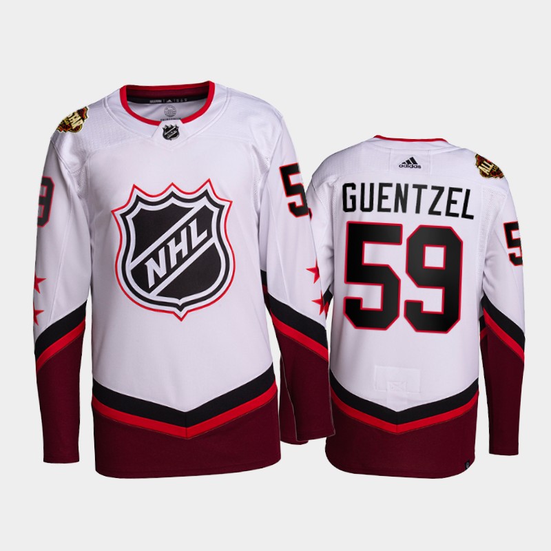 Pittsburgh Penguins Jake Guentzel 2022 NHL All-Star Jersey White Eastern Primegreen Uniform