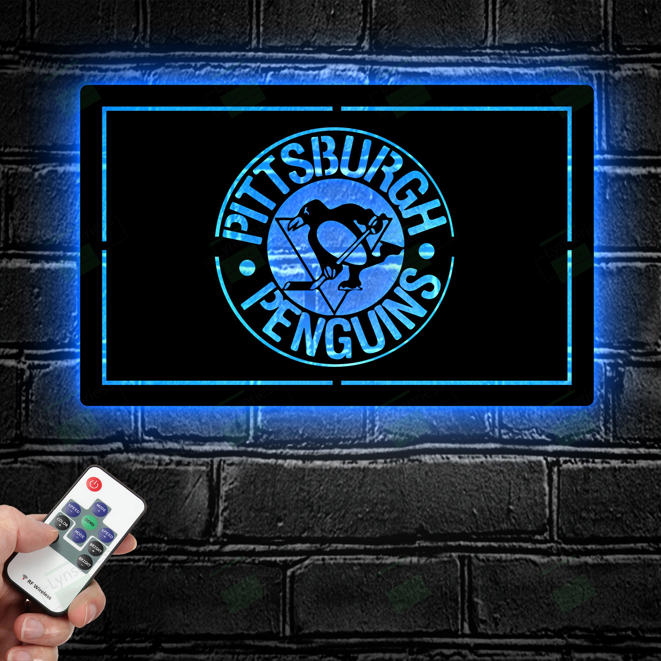 Pittsburgh Penguins Metal Sign – Led light sign