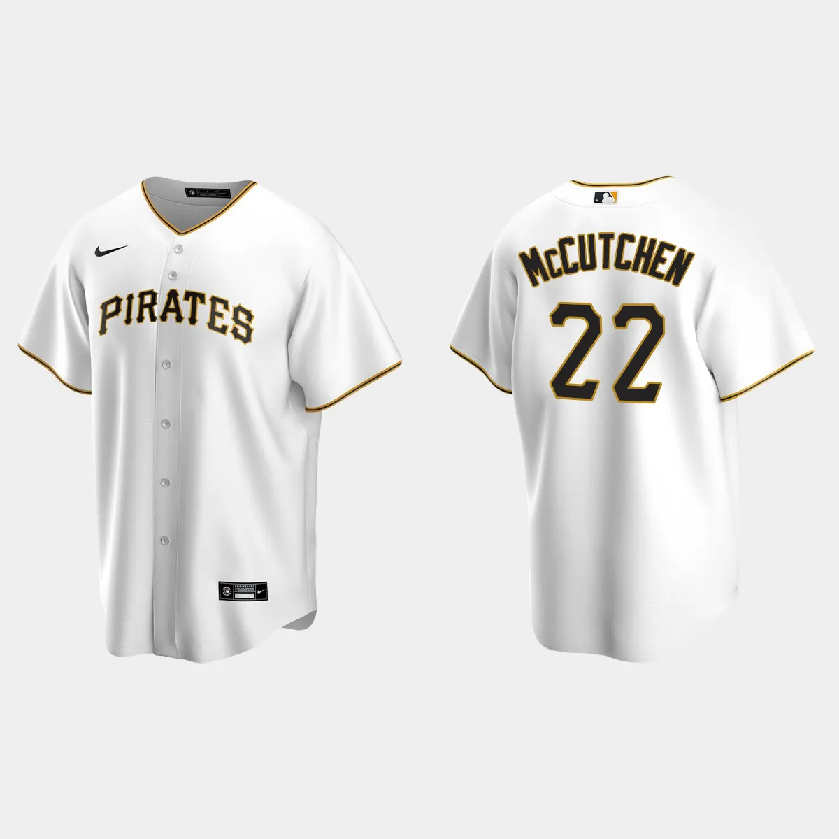 Pittsburgh Pirates Andrew McCutchen Home Jersey - White