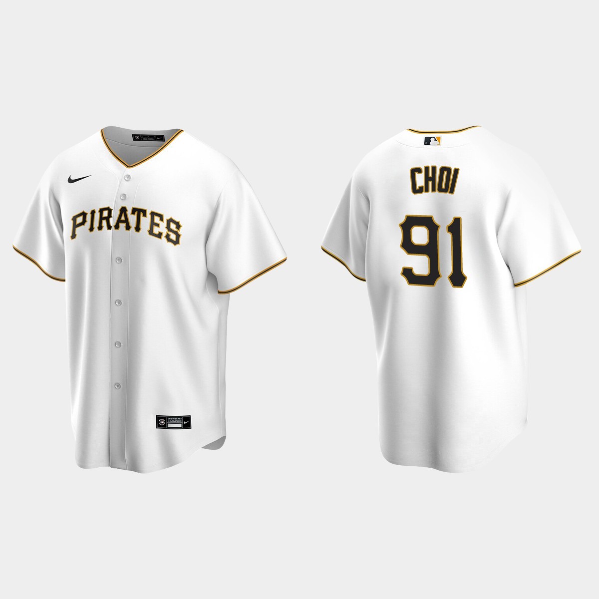 Pittsburgh Pirates Ji-Man Choi Home Jersey - White