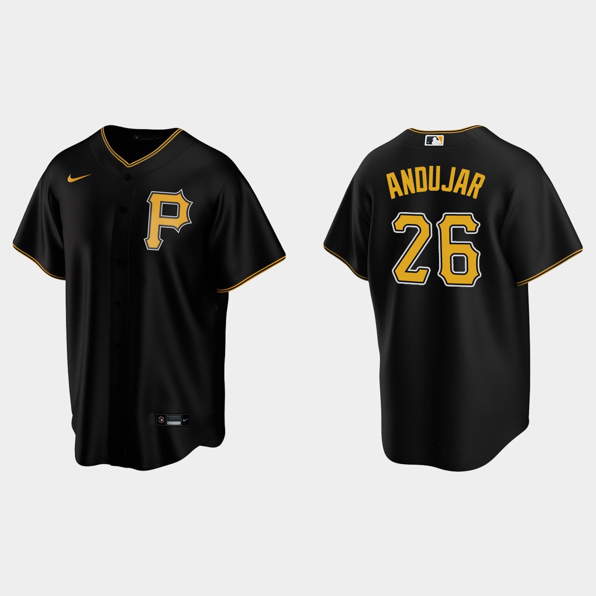 Pittsburgh Pirates Miguel Andujar Alternate Jersey - Black