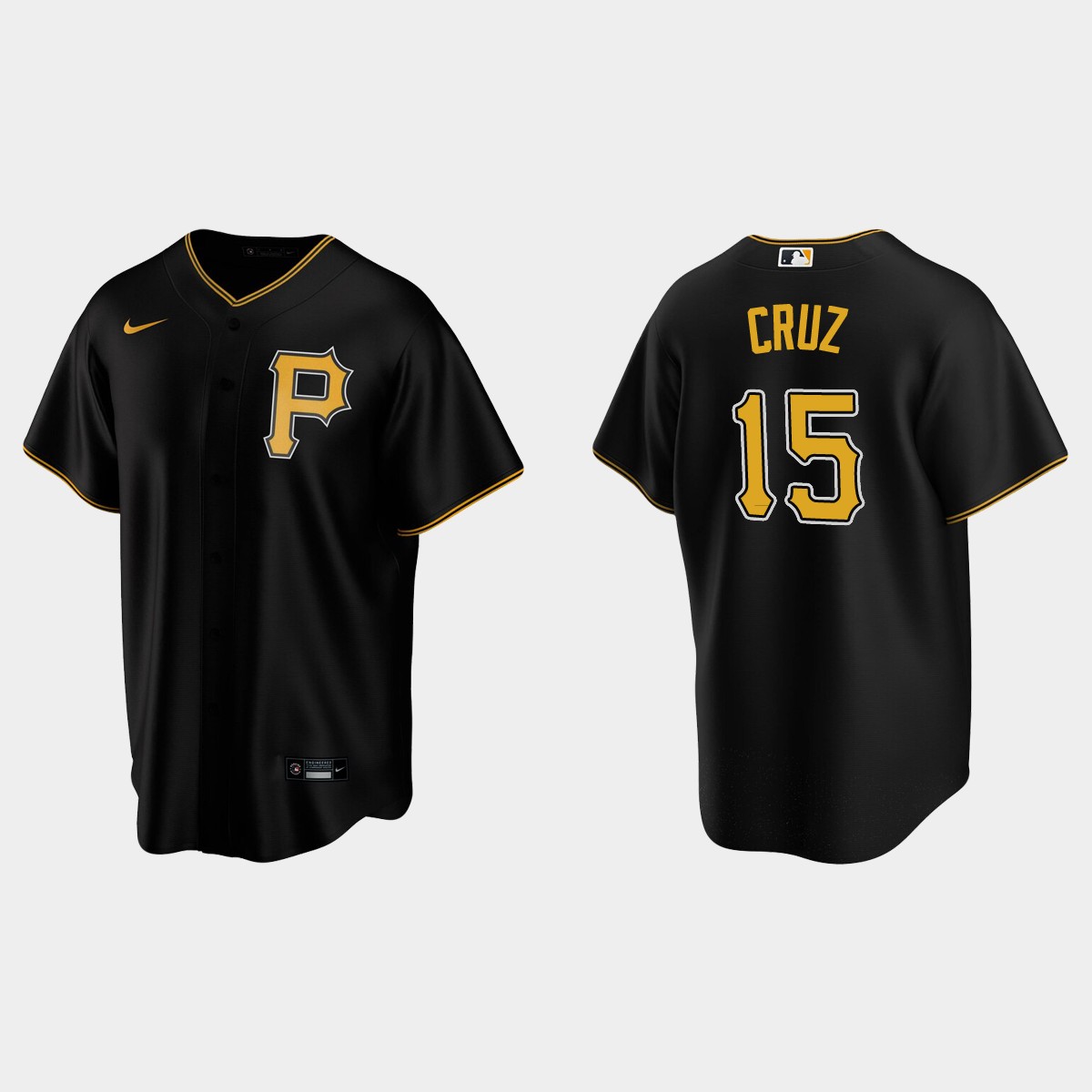 Pittsburgh Pirates Oneil Cruz Alternate Jersey - Black