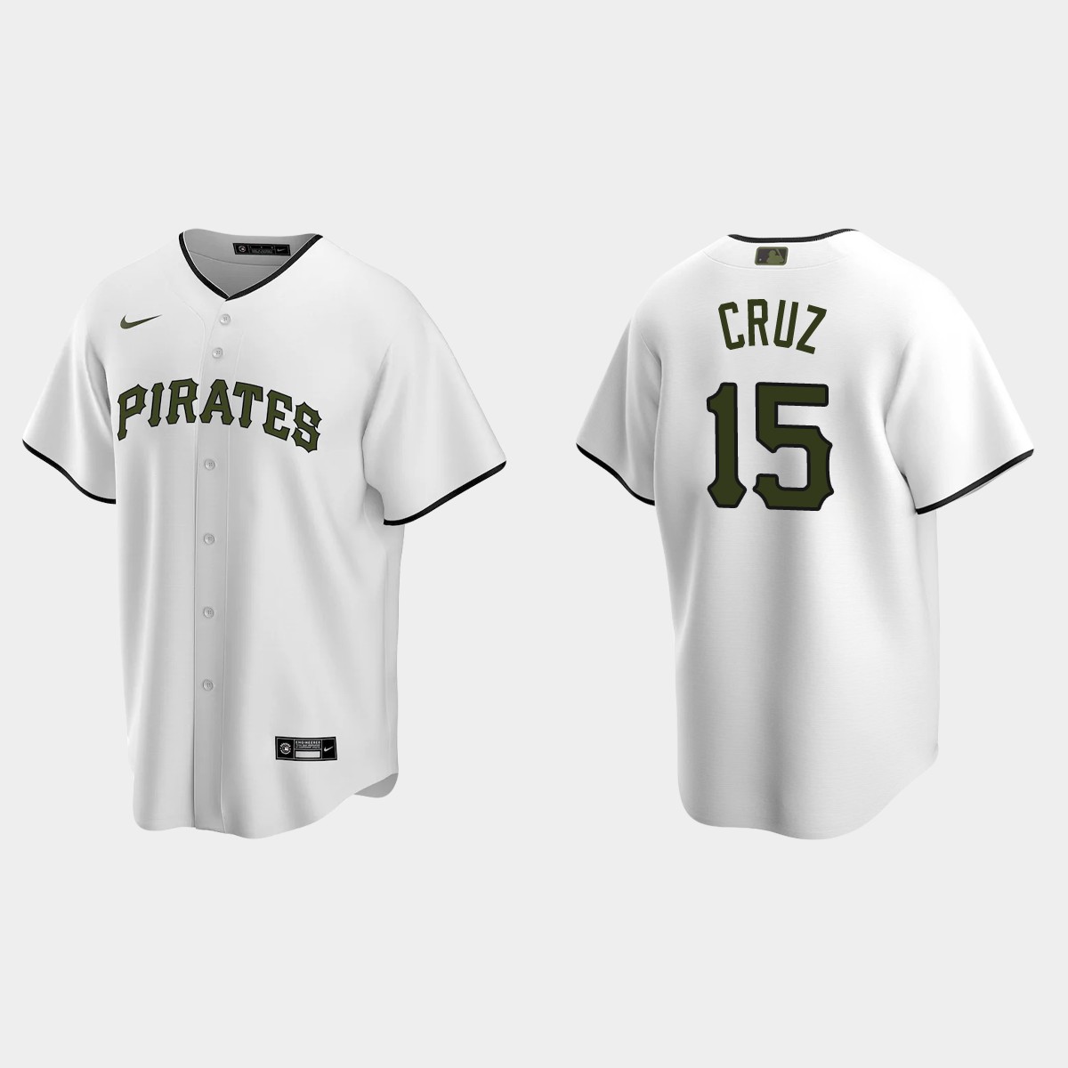 Pittsburgh Pirates Oneil Cruz Alternate Jersey - White