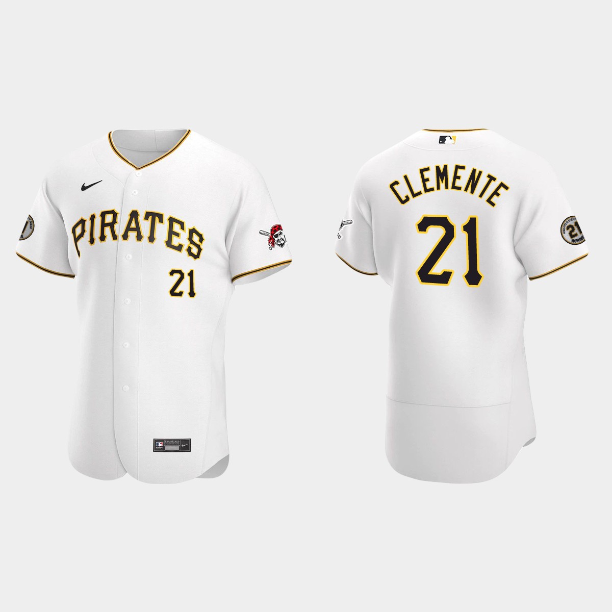 Pittsburgh Pirates Roberto Clemente Day Jersey - White