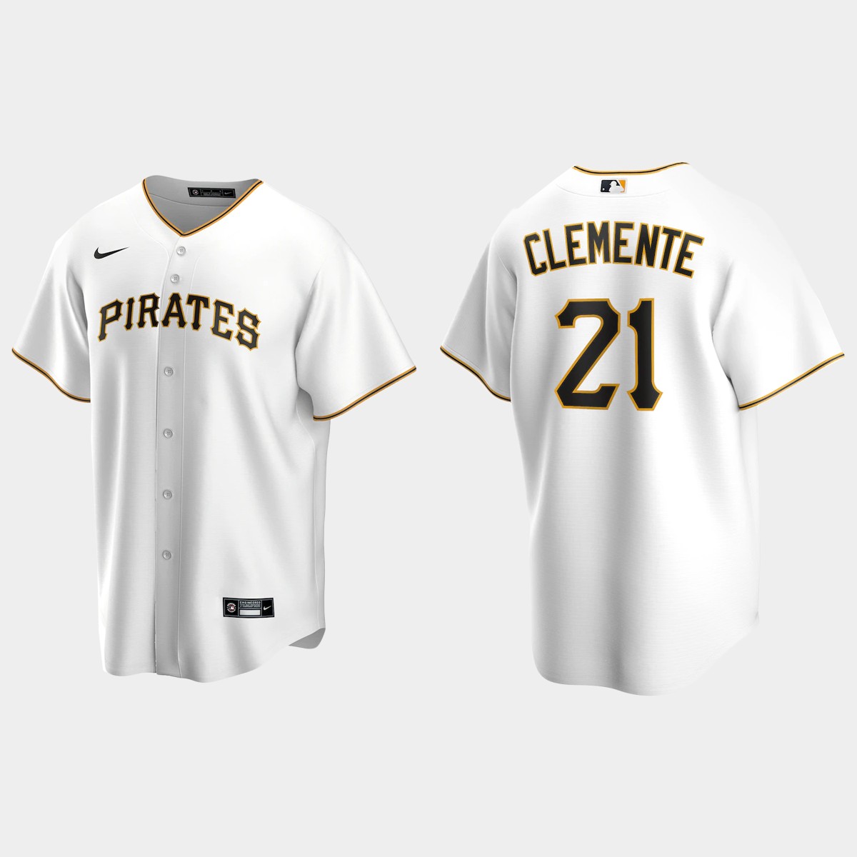 Pittsburgh Pirates Roberto Clemente Jersey - White