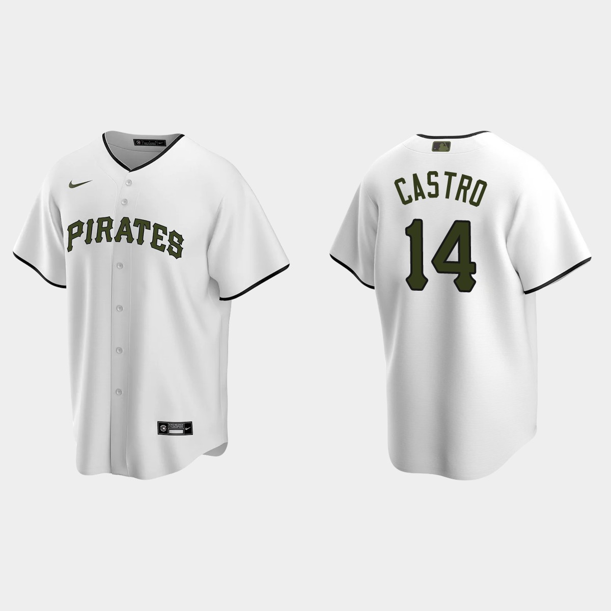 Pittsburgh Pirates Rodolfo Castro Alternate Jersey - White