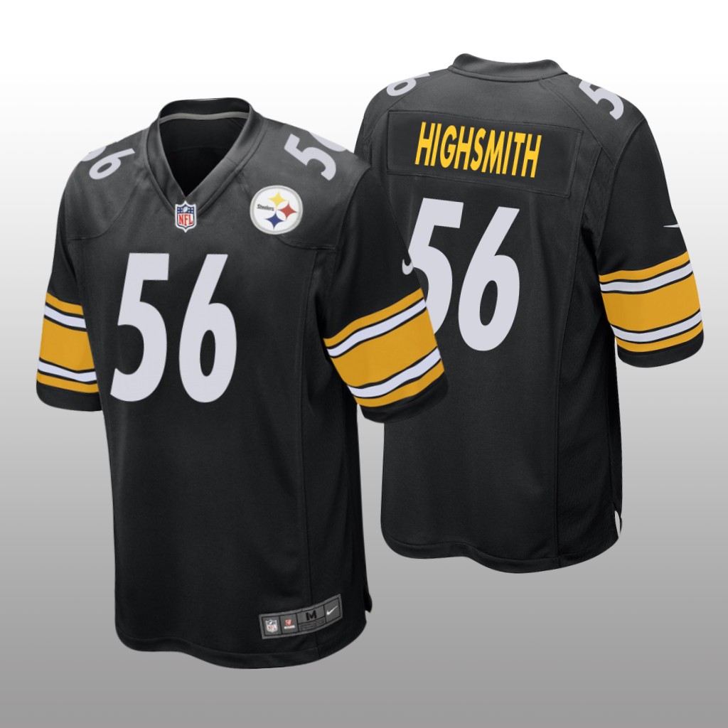 Pittsburgh Steelers Alex Highsmith Black Jersey Game - Men's