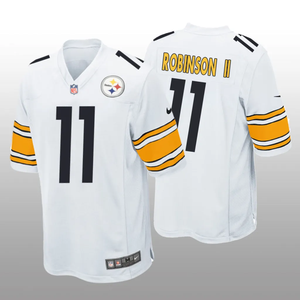 Pittsburgh Steelers Allen Robinson II White Jersey Game - Men's