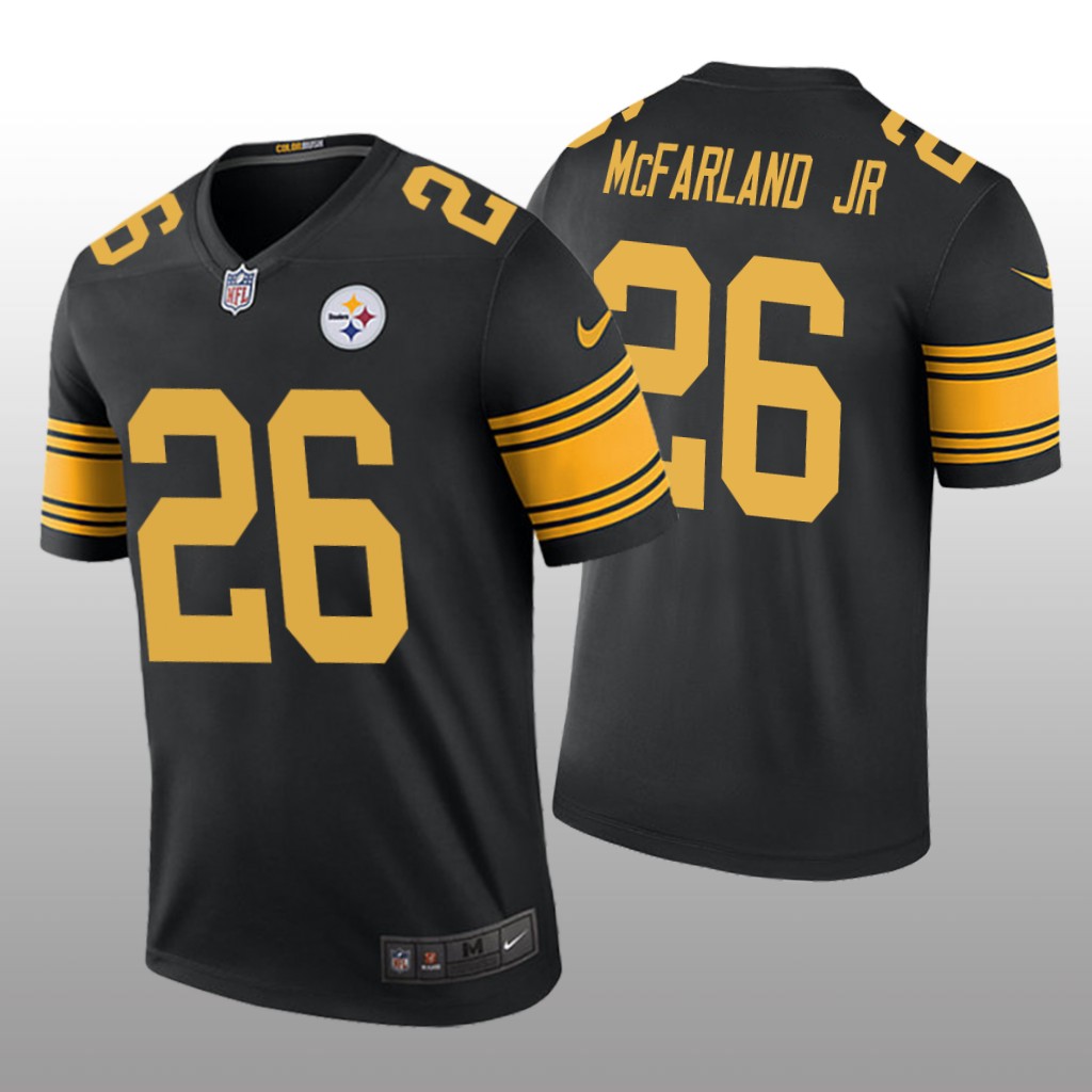 Pittsburgh Steelers Anthony McFarland Jr. Black Jersey Color Rush Legend - Men's