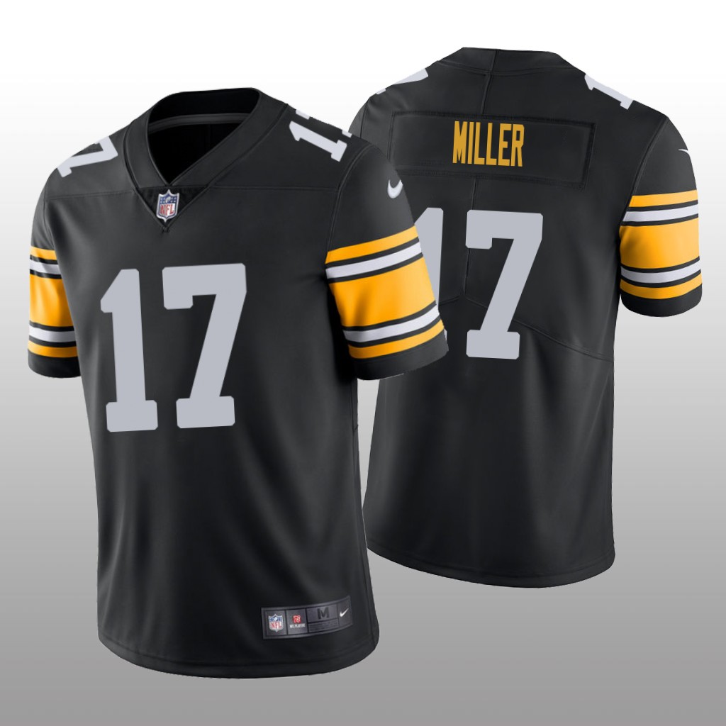 Pittsburgh Steelers Anthony Miller Black Jersey Vapor Limited - Men's