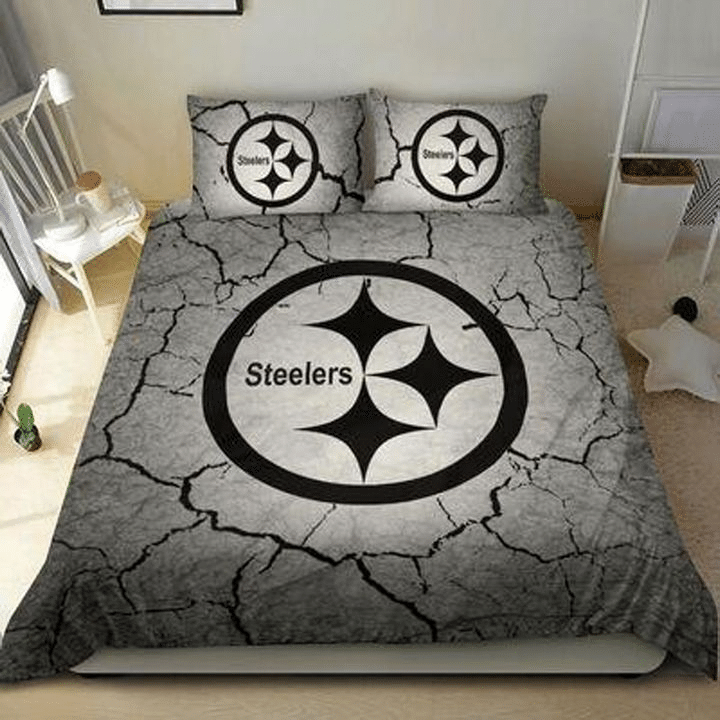 Pittsburgh Steelers Bedding Set, Quilt, Fleece Blanket W140931Please Note: This is a duvet cover, not a comforter