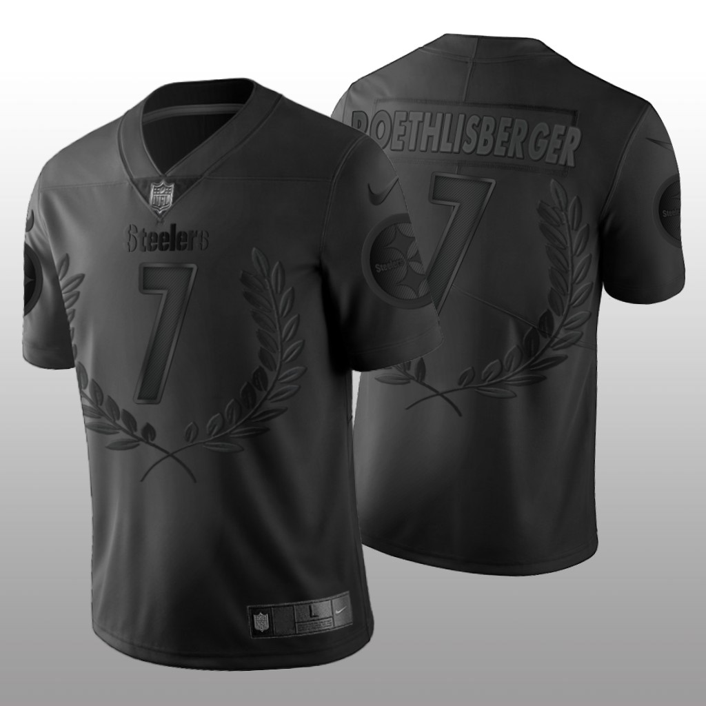 Pittsburgh Steelers Ben Roethlisberger Black Jersey 2020 Vapor Limited