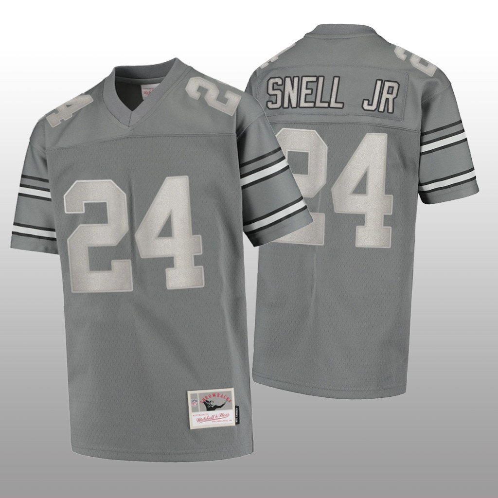 Pittsburgh Steelers Benny Snell Jr. Charcoal Jersey 2005 Metal - Men's