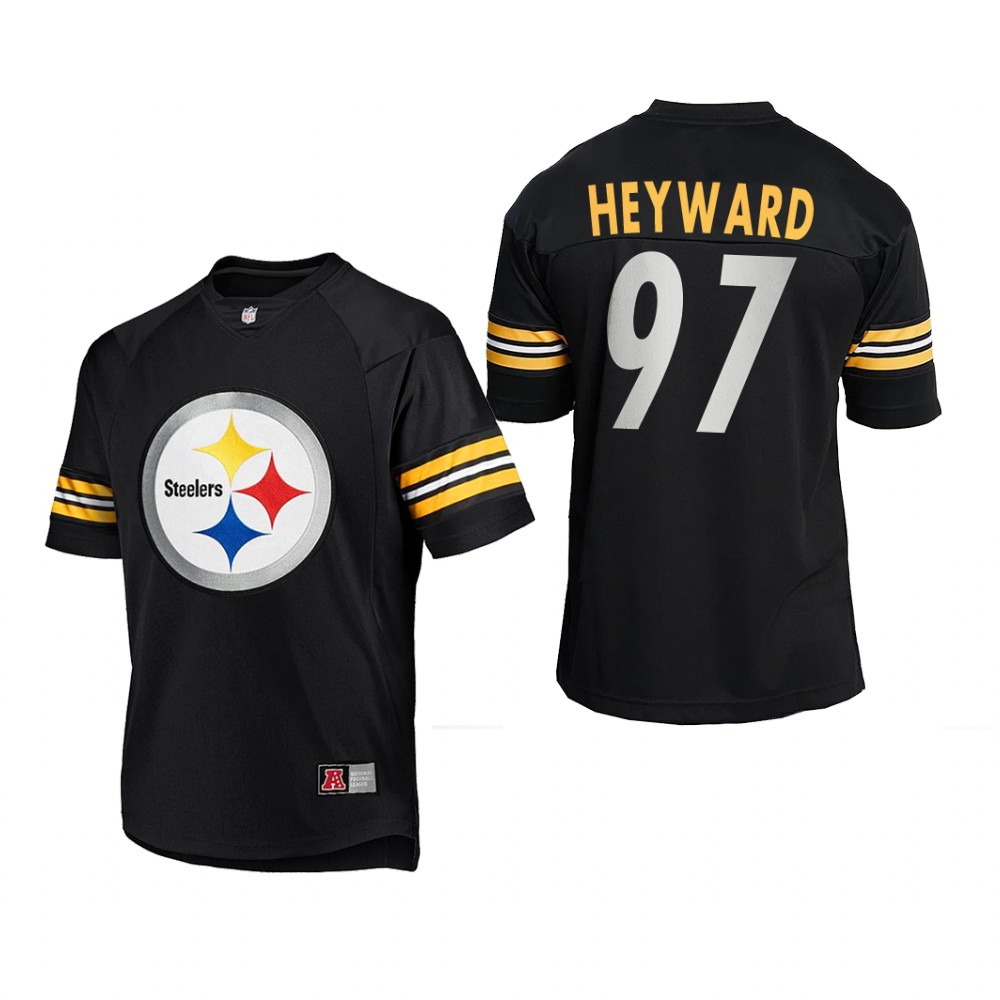 Pittsburgh Steelers Cameron Heyward Black New Season - Men's