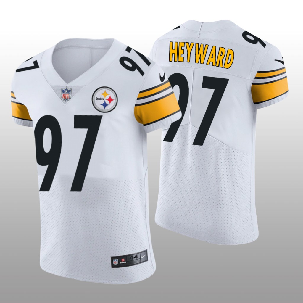 Pittsburgh Steelers Cameron Heyward White Jersey Vapor Elite Men's