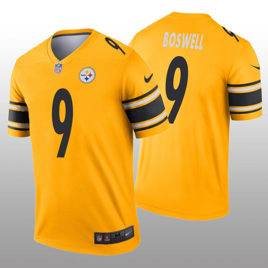 Pittsburgh Steelers Chris Boswell Gold Jersey Inverted Legend - Men's